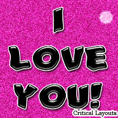 I love you with fireworks
